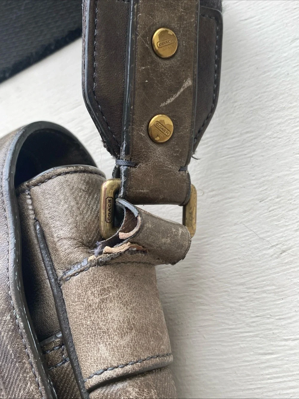 Coach messenger flap
