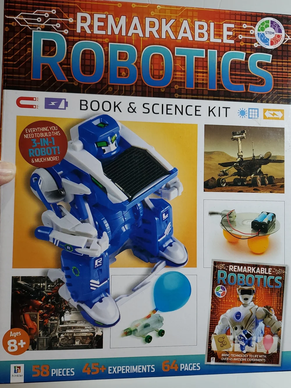 Robotics Book And Science Kit New Sealed