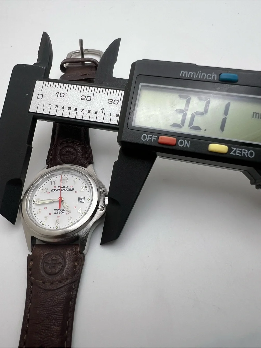 Timex stamped hand