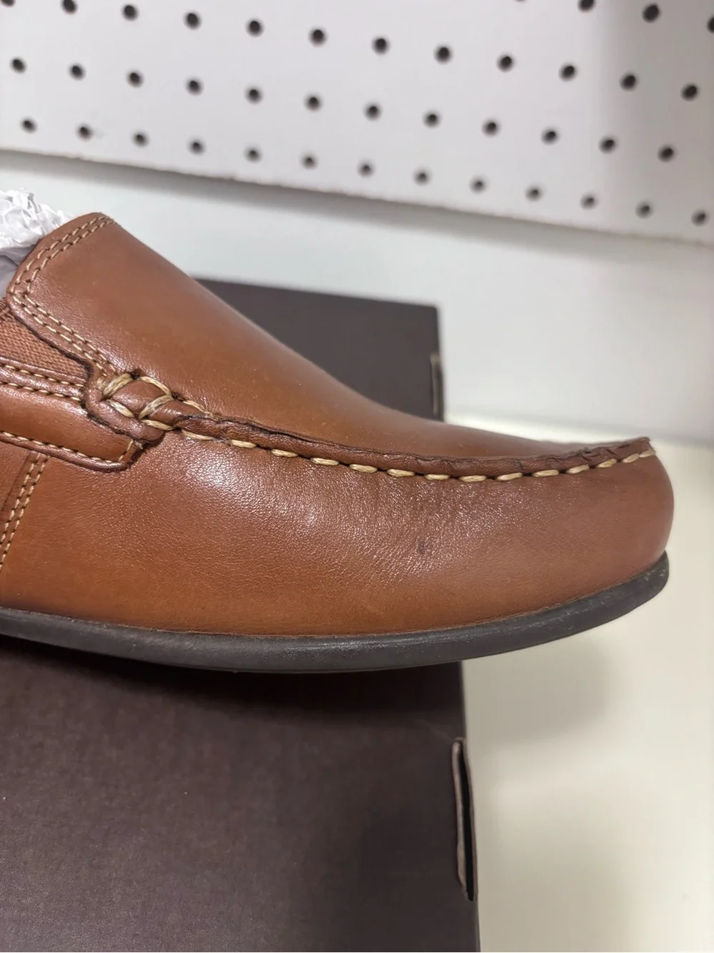 Florsheim saddle tan