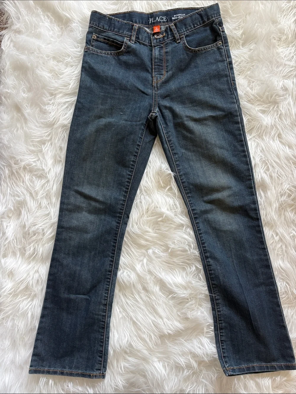 The Children's Place Dark Blue Straight Leg Jeans