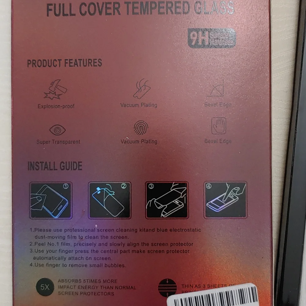 N/A tempered glass