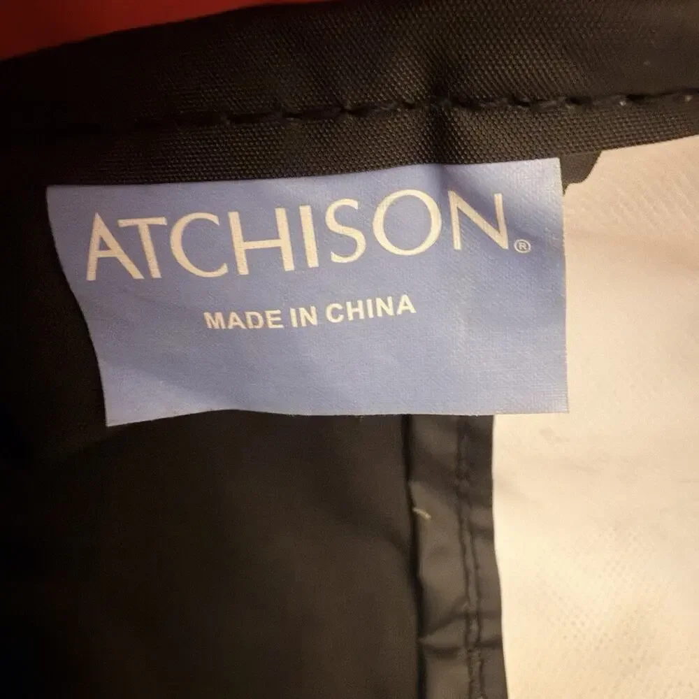 Atchison United States Postal Service Red Nylon Carry Tote Bag W/ Shoulder Strap