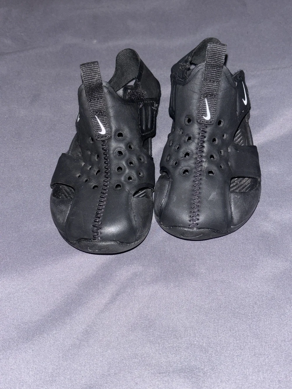 Nike cushioned footbed secure