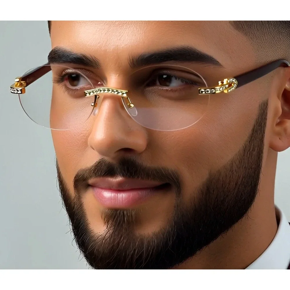 N/A round rimless