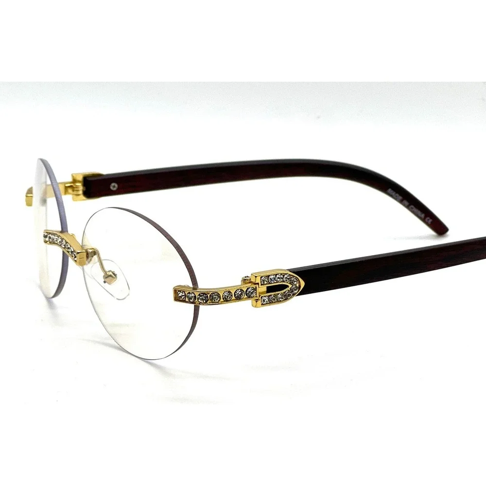 N/A round rimless