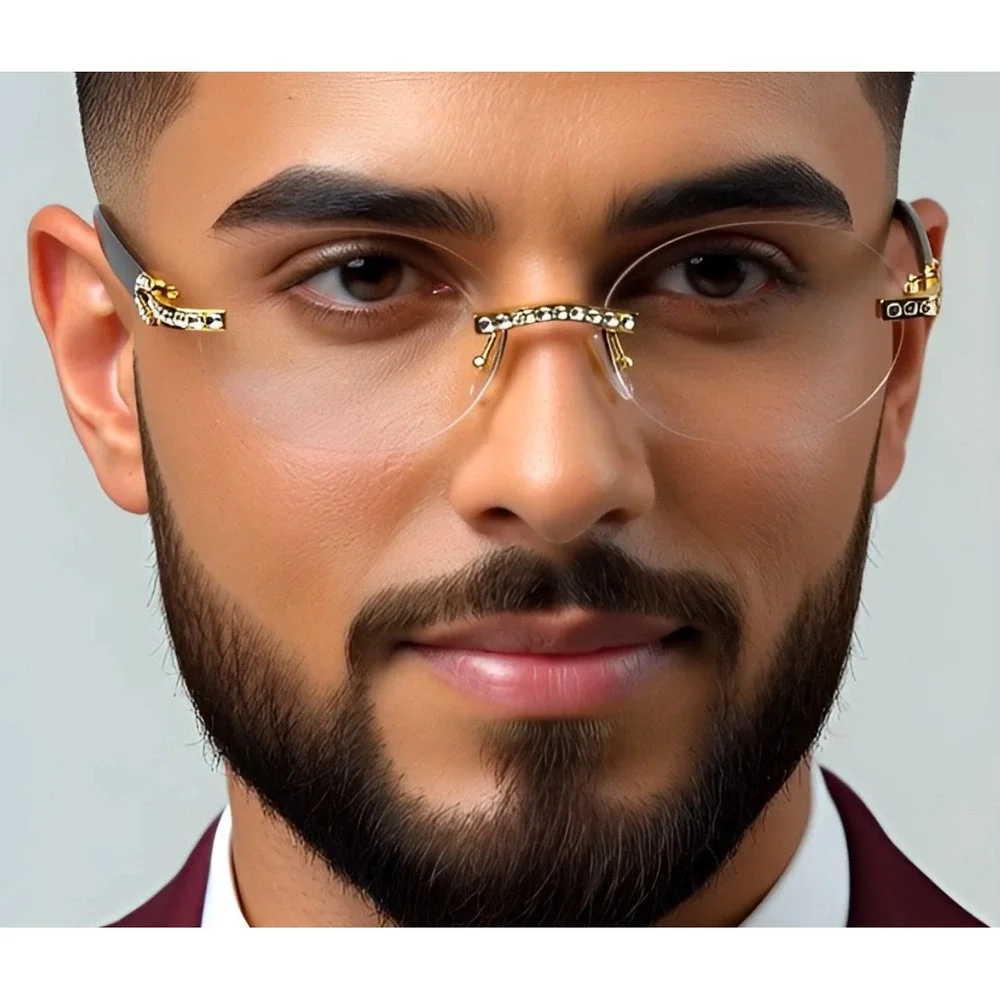 N/A round rimless