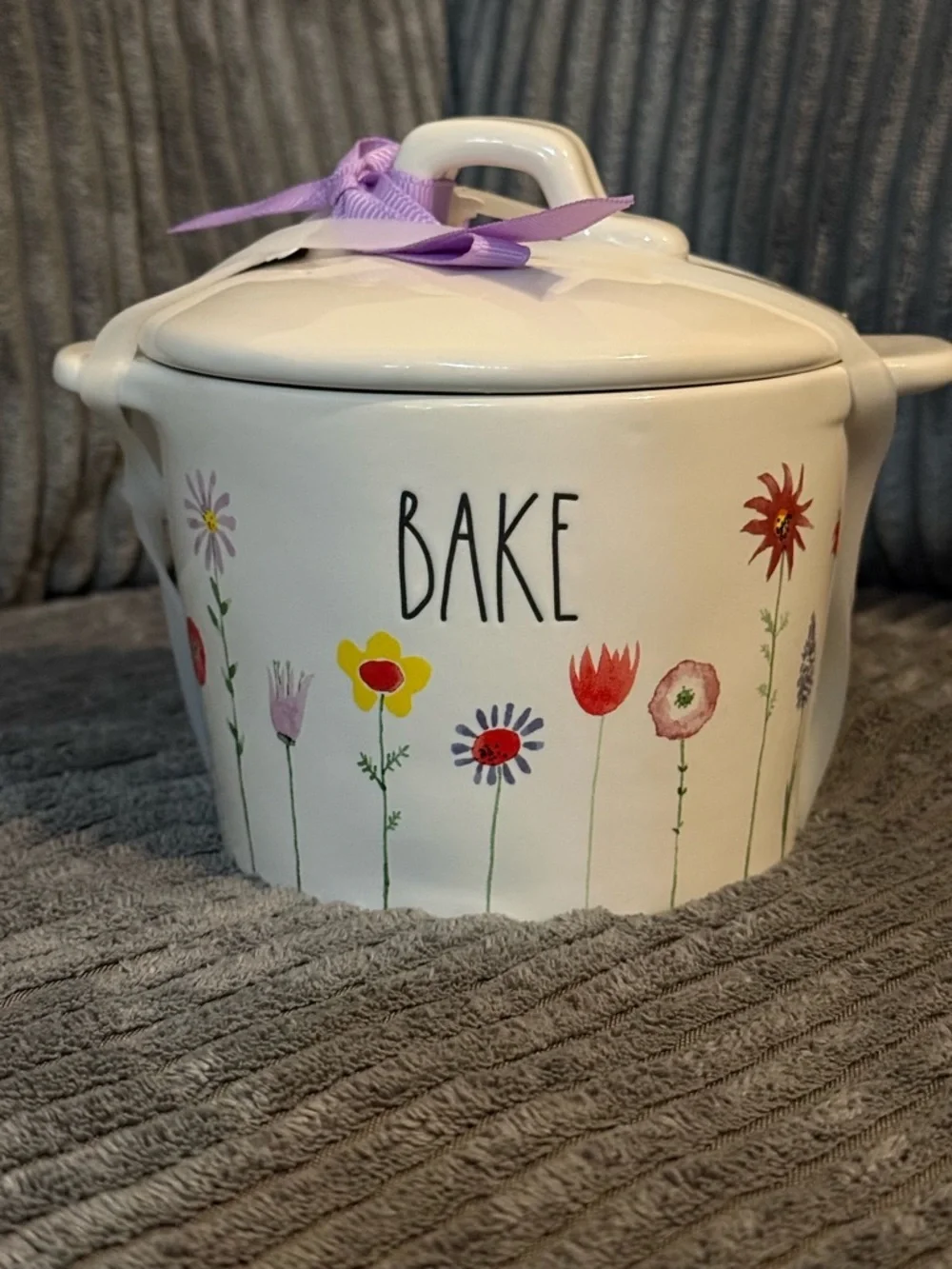 Rae Dunn White Floral 