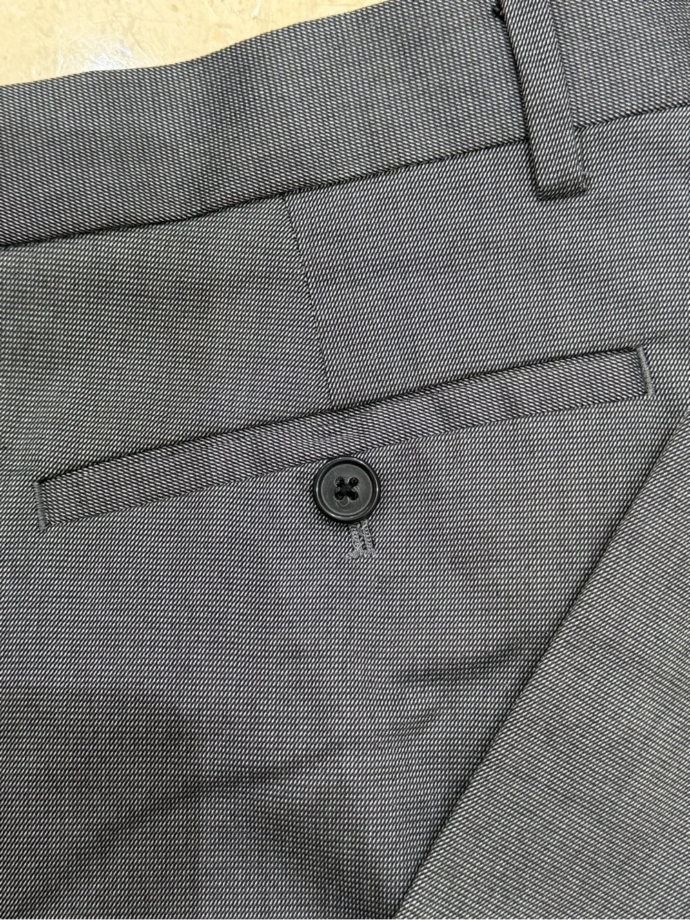 Banana Republic Slim Fit Dress Pants in Charcoal and Black