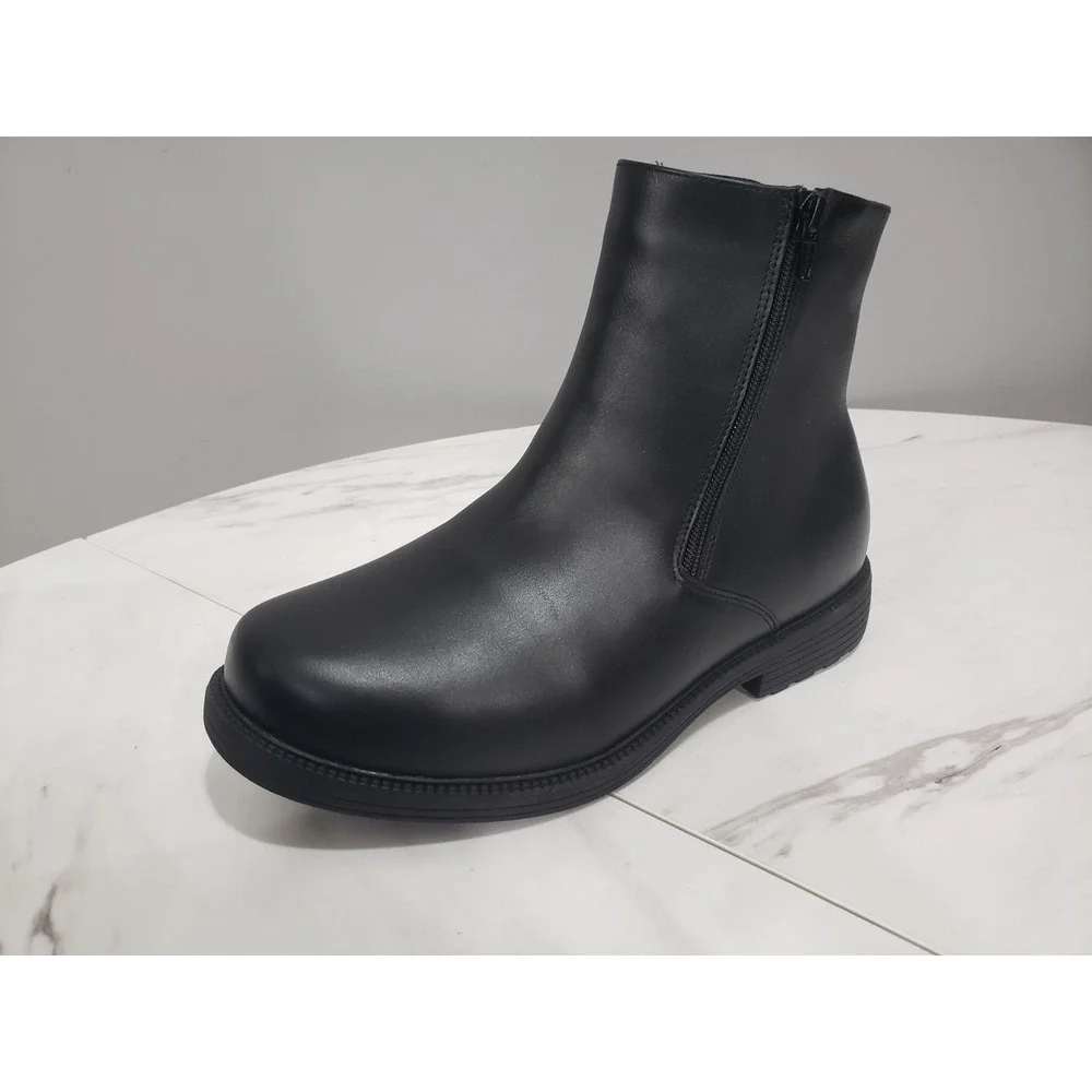 NEW NO‎ BOX Size 10 5E EXTRA WIDE Propet Troy Men's Boots n Black MBA005L