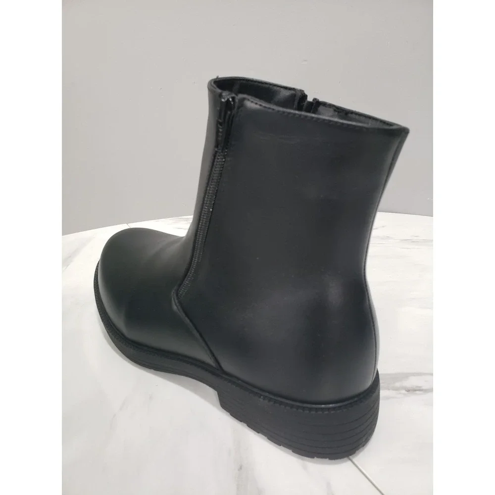 NEW NO‎ BOX Size 10 5E EXTRA WIDE Propet Troy Men's Boots n Black MBA005L