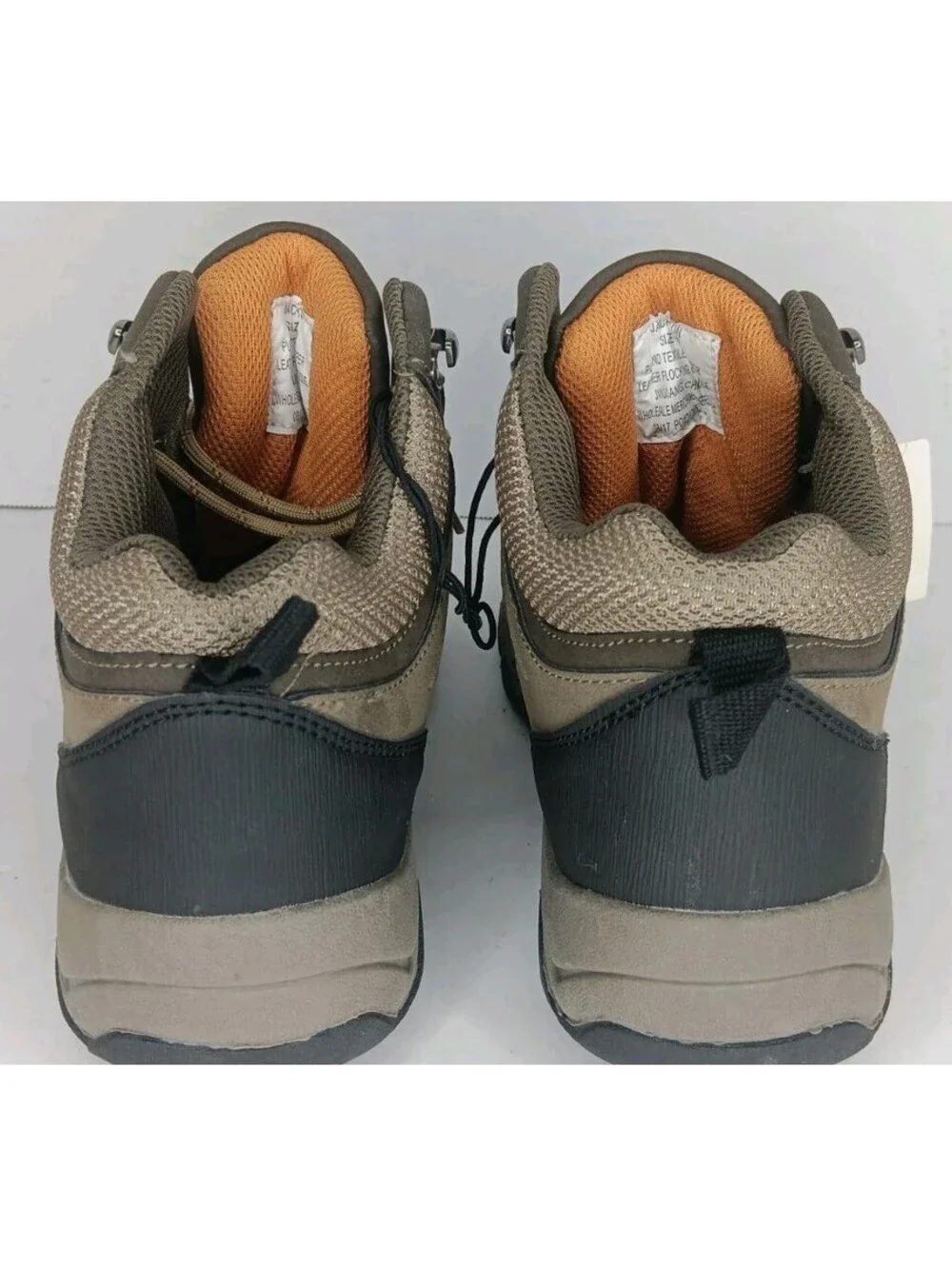 Men’s Lake & Trail Jackson Hiking Boot Tan/Orange Size 8 New W/Tags Thinsulated