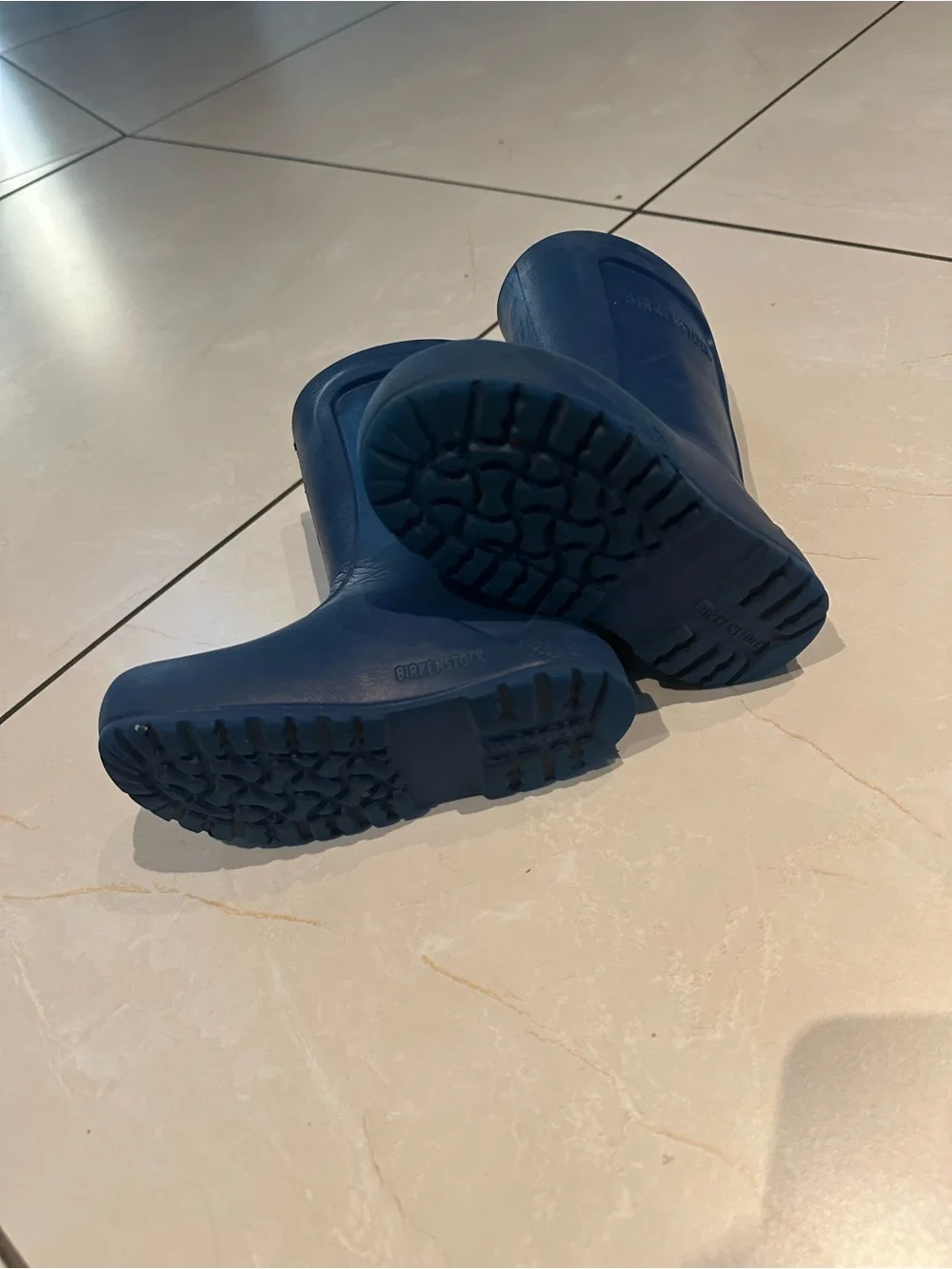 Kids Birkenstock Derry Navy Waterproof Rain Boots size 24