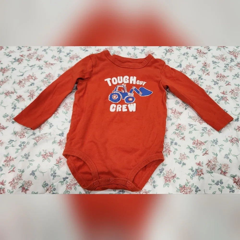 OshKosh B'gosh Orange Tough Guy Crew