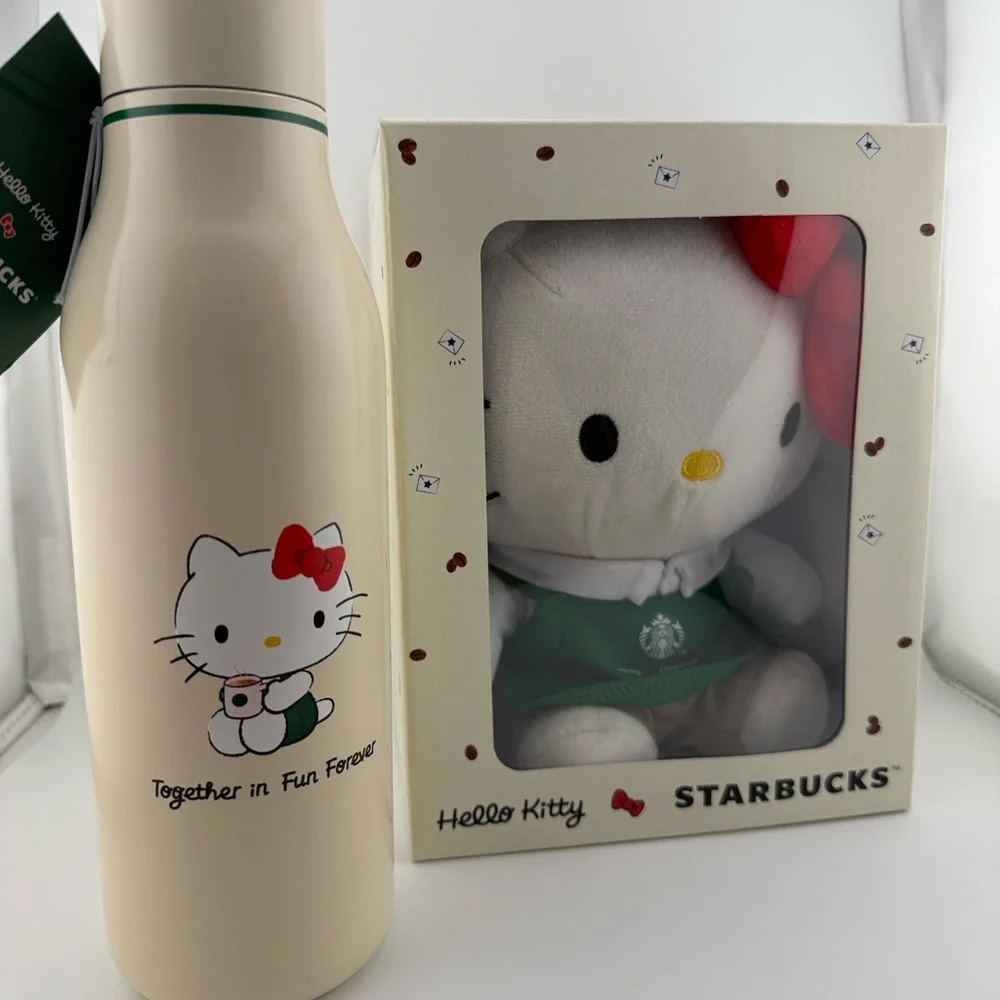 Starbucks boxed plush