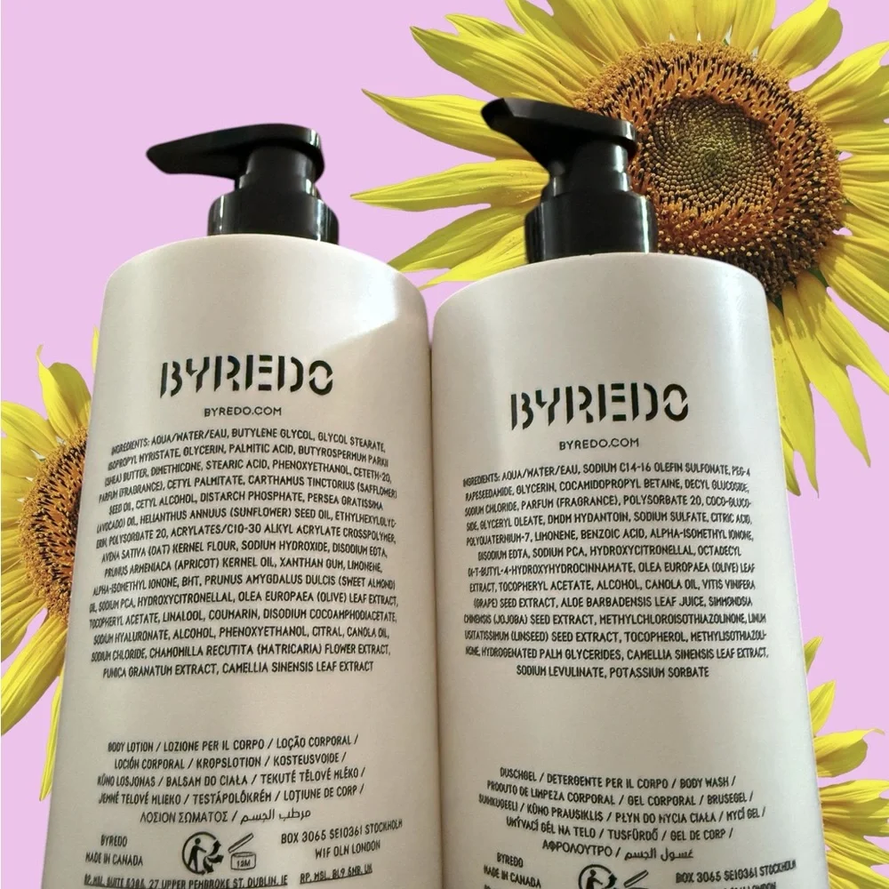 Byredo D'Afrique Body Lotion Jumbo 450ml and 450ml body wash  New but no box