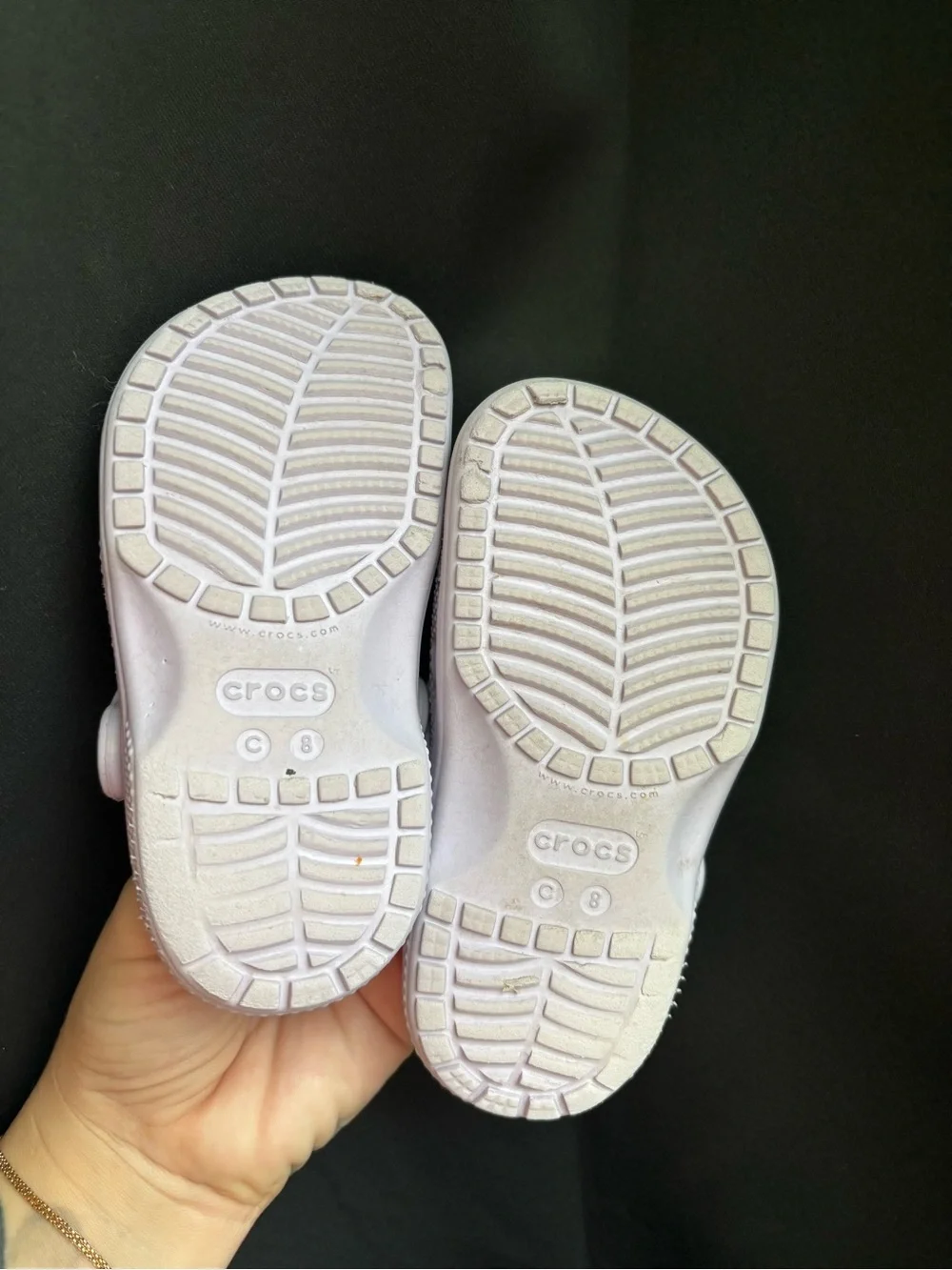 CROCS light lavender