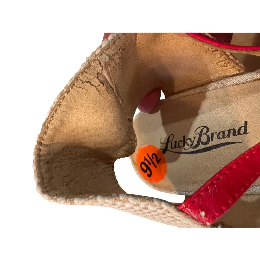 Lucky Brand red thanks