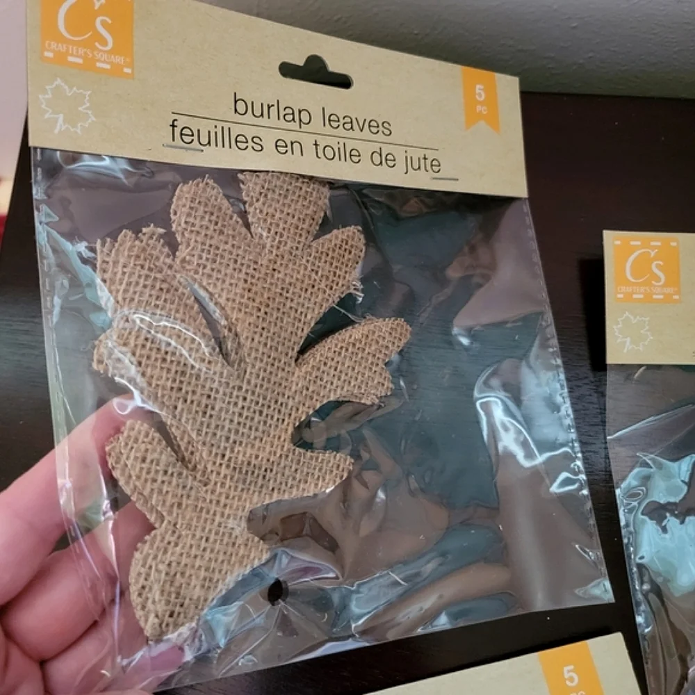 N/A burlap leaves