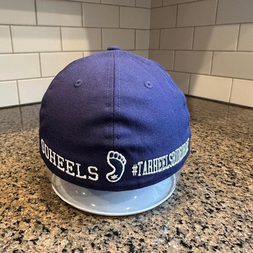 North Carolina Tar Heels Hat New Era 59FIFTY 7 3/8 Blue‎ 100% Wool