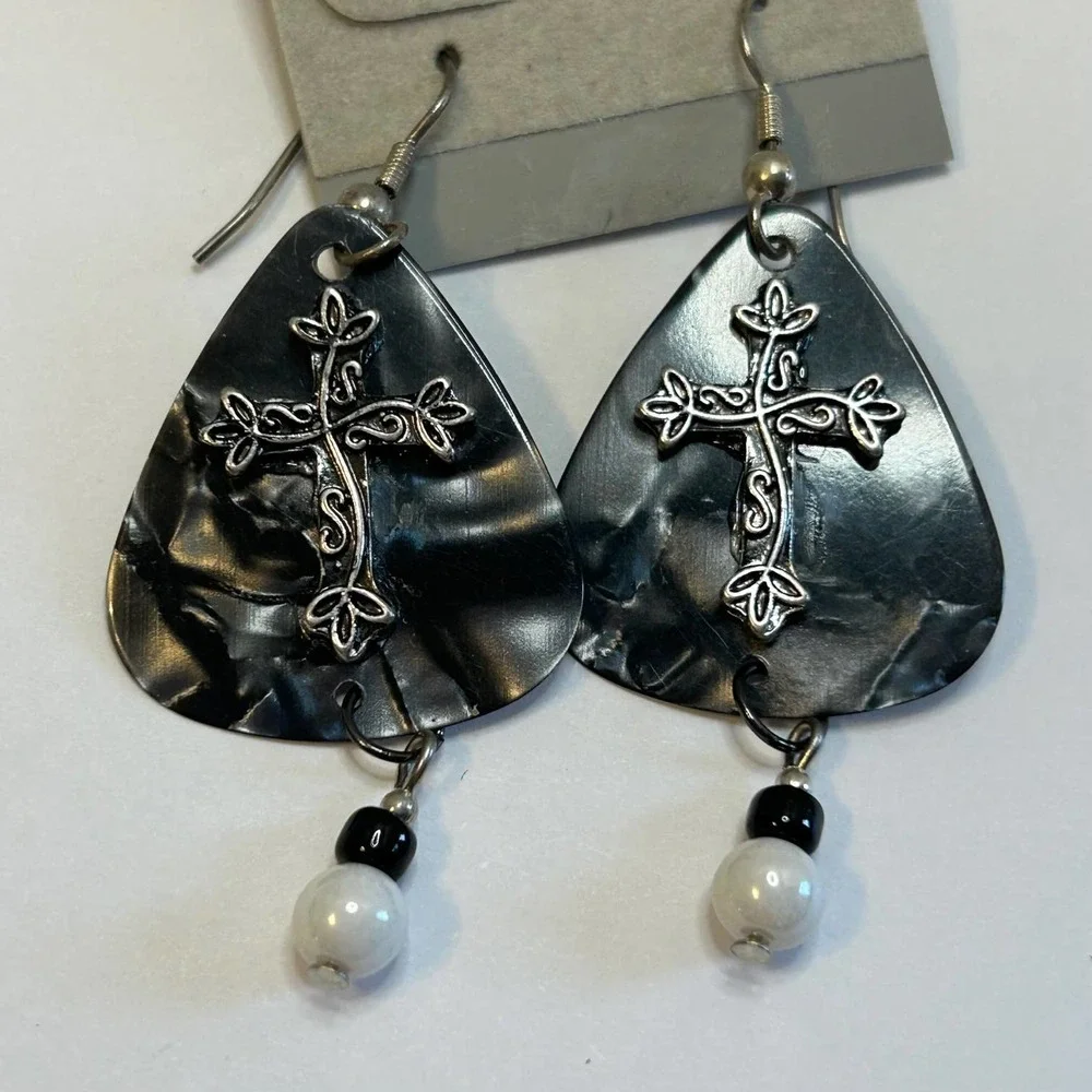 Handmade black gray