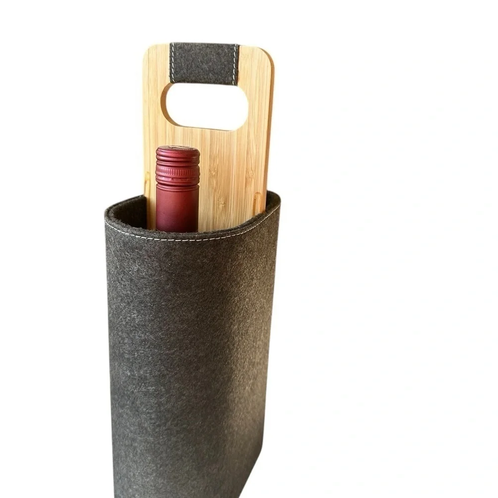 Source Unknown bottles felt holder