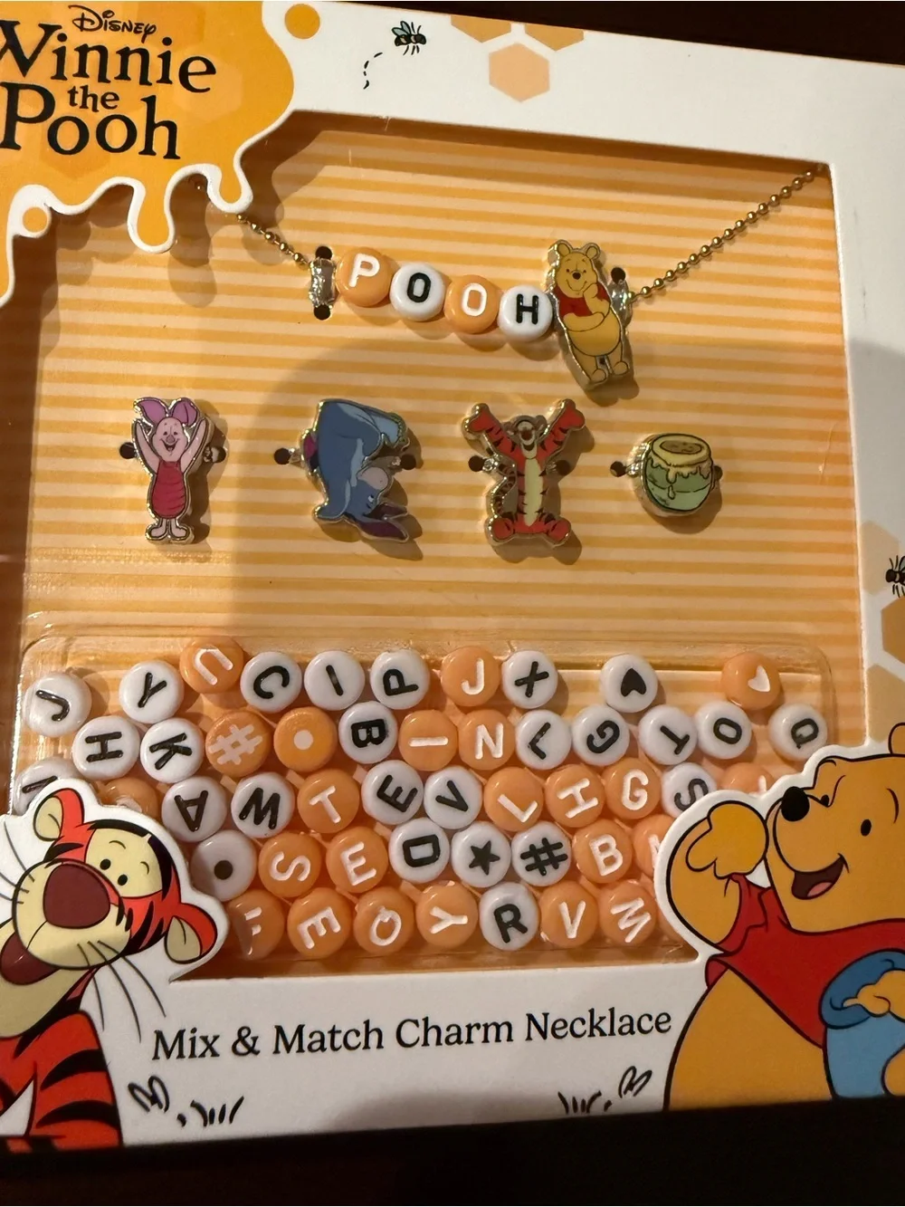 Disney Winnie the Pooh and Friends Charm Necklace Set *NEW