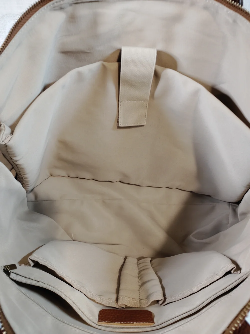 Befen Classic Brown  Genuine Leather Laptop / Shoulder Tote Bag - Women