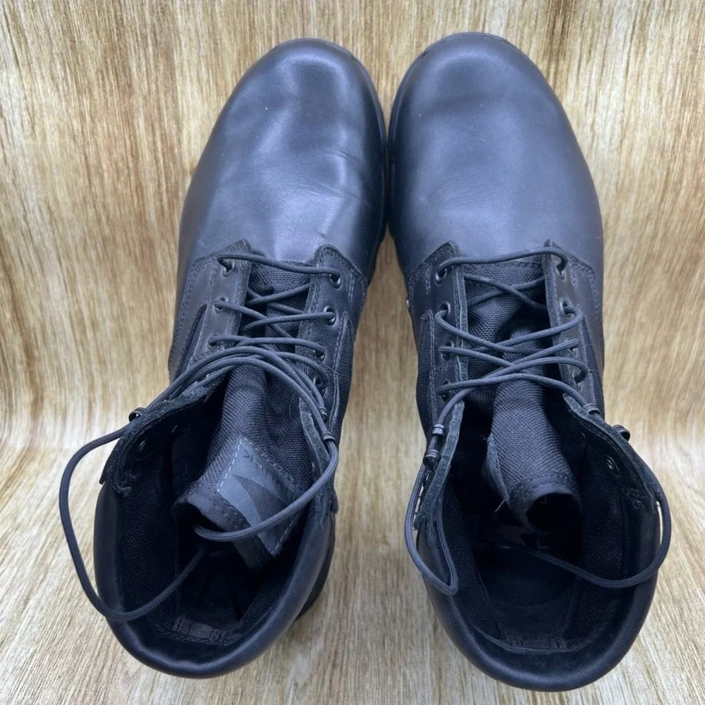 GORUCK MACV-2 Tactical Boots Men's Size 13 Black Leather Nylon Rucking Shoes