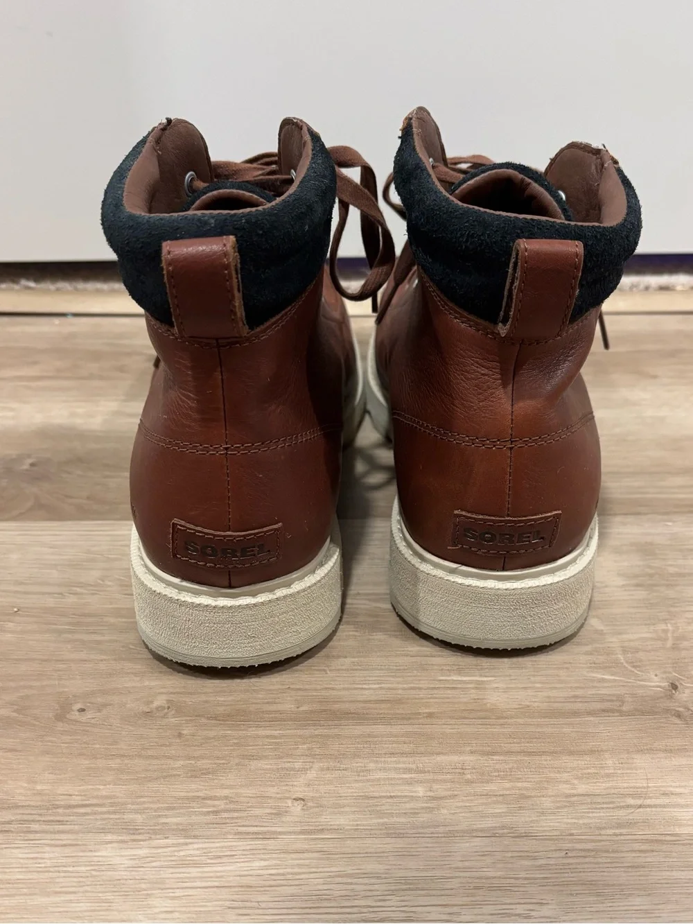 Sorel durable leather