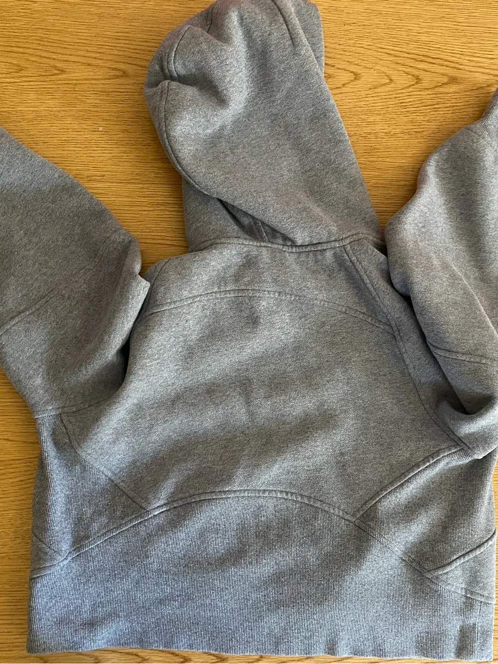 lululemon Gray cropped Hoodie Sweatshirt
