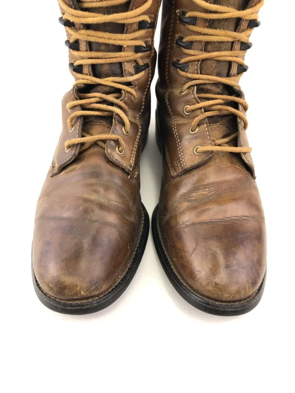 Ariat Heritage Lacer Brown Leather Western Boots 8B