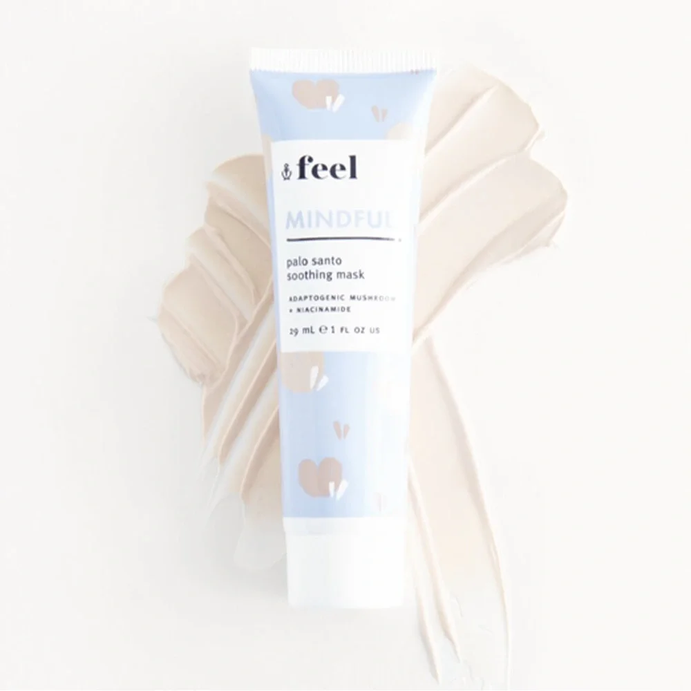 Feel Beauty Mindful Palo Santo Soothing Face Mask Niacinamide 1oz