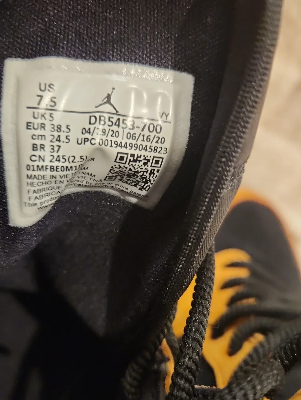 Jordan women size