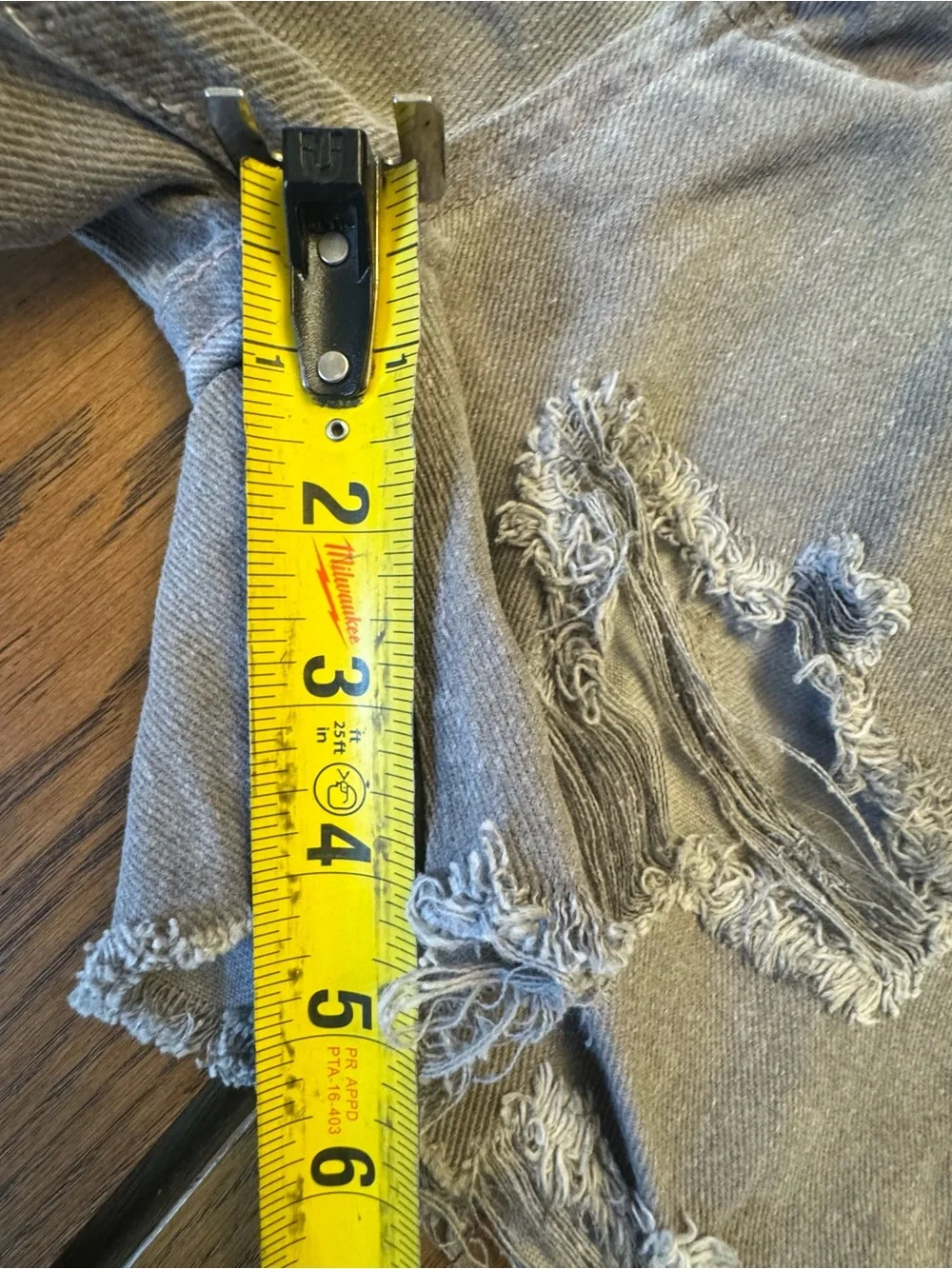 One Teaspoon brand distressed