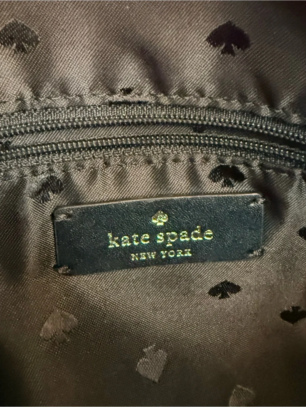 kate spade sleek black