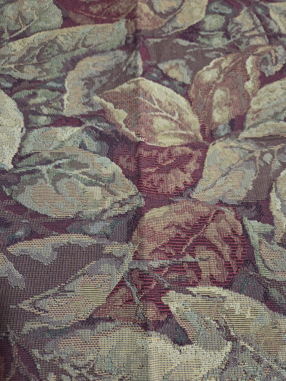 Autumn Leaf Jacquard Dining Napkins - Set of 8