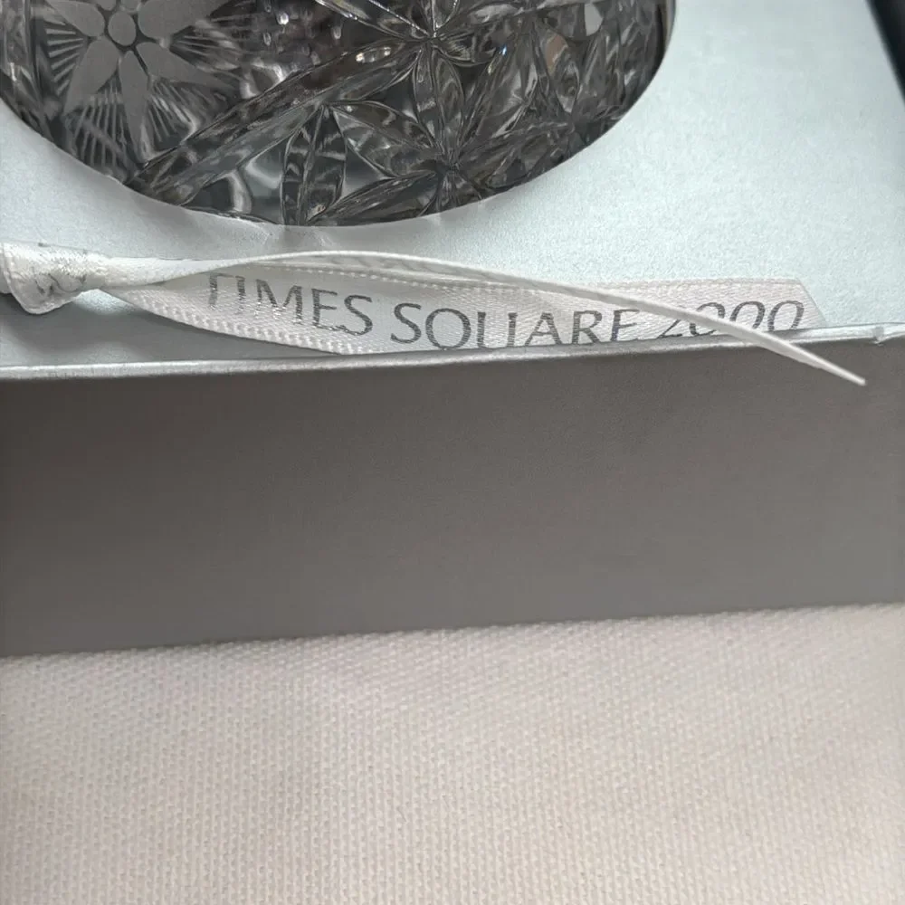 Waterford Times Square Limited Edition Crystal Ornament Star of‎ Hope 2000