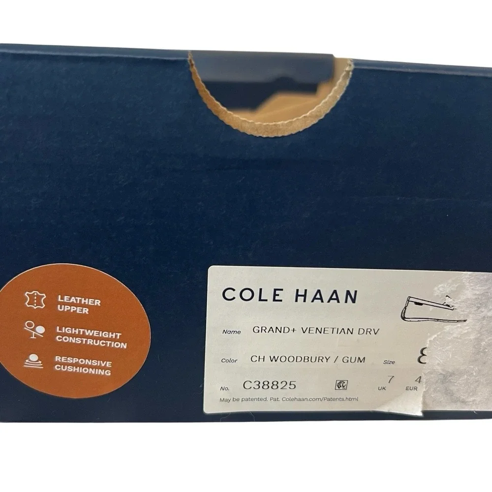 Cole Haan shown shipping gum