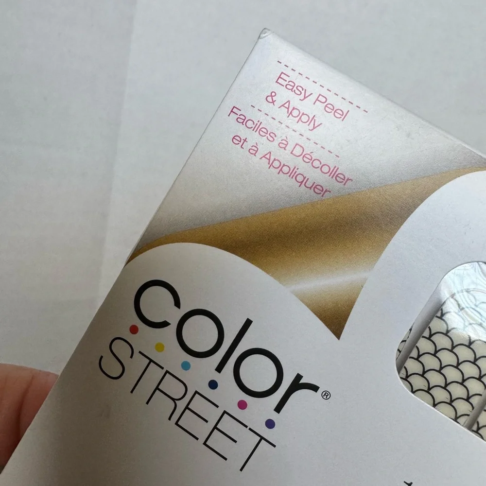 Color Street Mermaid You Look fdl046 100% real nail polish strips 16 Pcs+8 BONUS