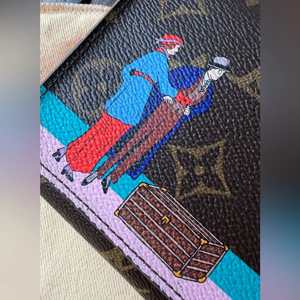 Louis Vuitton sales shown card