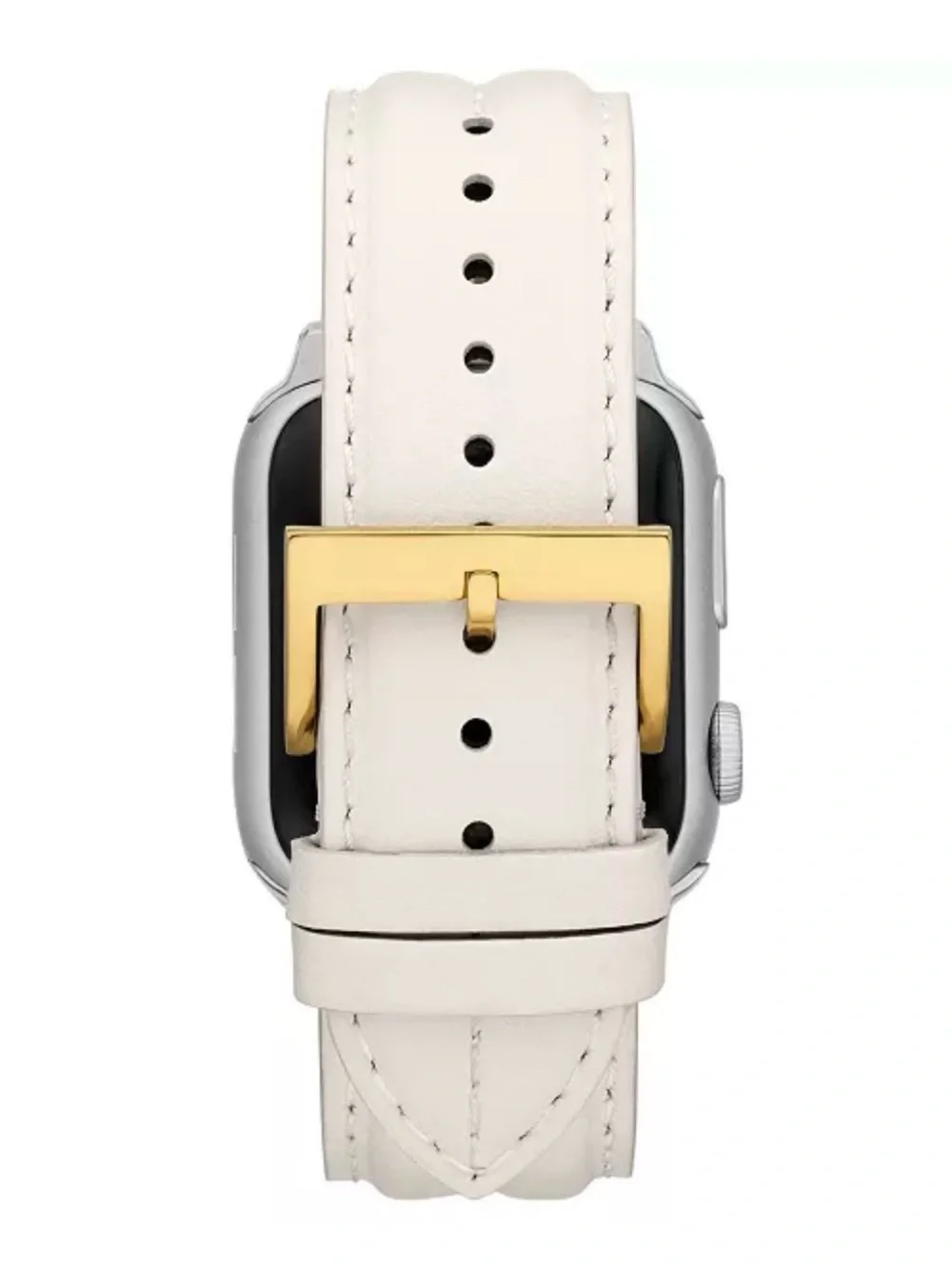 Tory Burch ivory leather