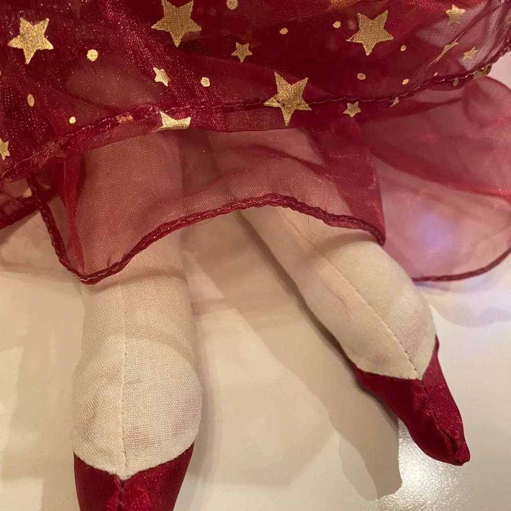 Luxury Rabbit Handcrafted Vintage Porcelain Head Bunny Décor Burgundy Gold