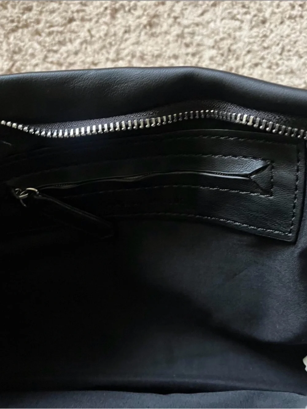Zara top detailing detachable
