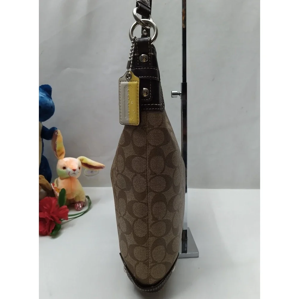 Coach signature brown