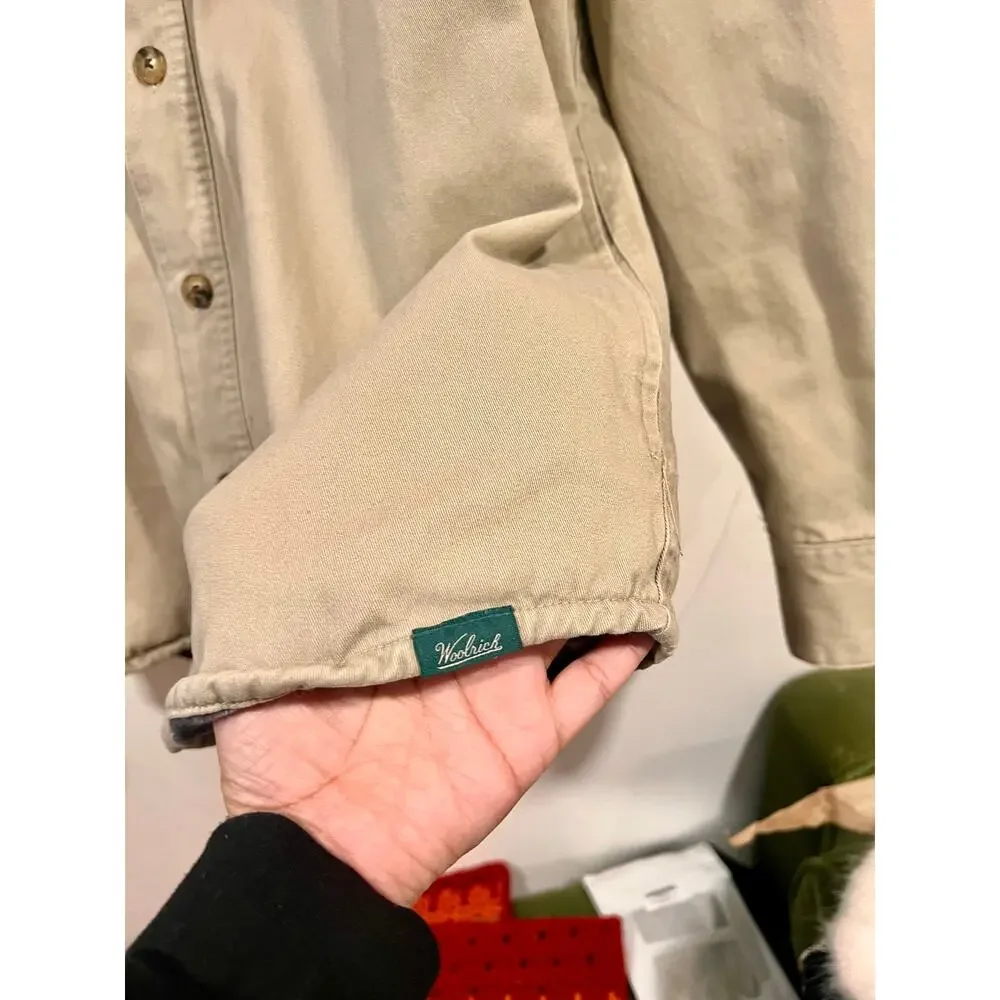 Woolrich lined flat