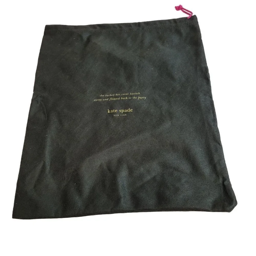 Kate Spade dust bag 11x13.5