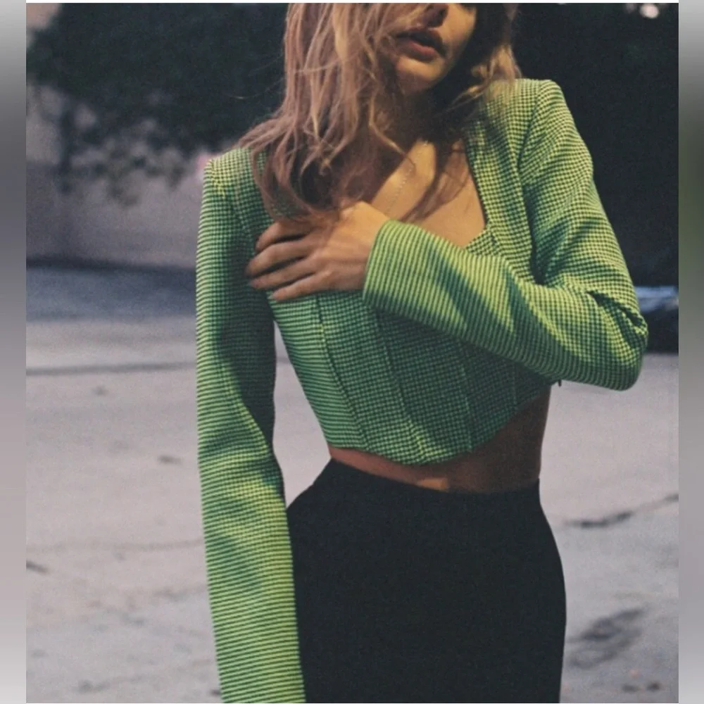 Zara women’s green