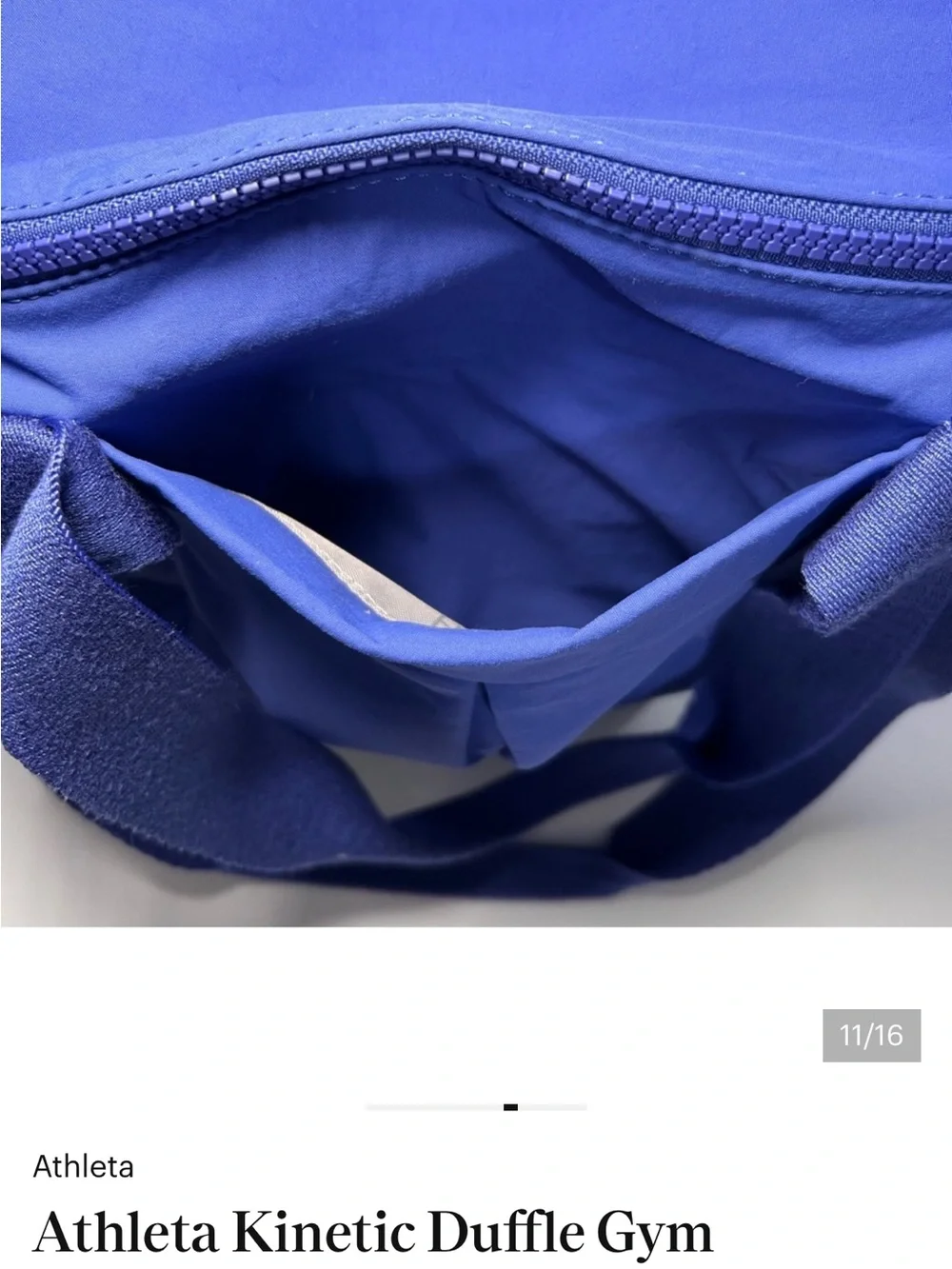 Athleta top zip