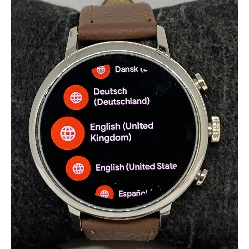 Fossil Gen 4 Authentic Digital Dial Smart Watch Custom Band FTW6017 LT318